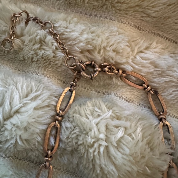 NEWER- J Crew Ladies Enamel & Stone (Beaded) Adjustable Necklace - Picture 2 of 6